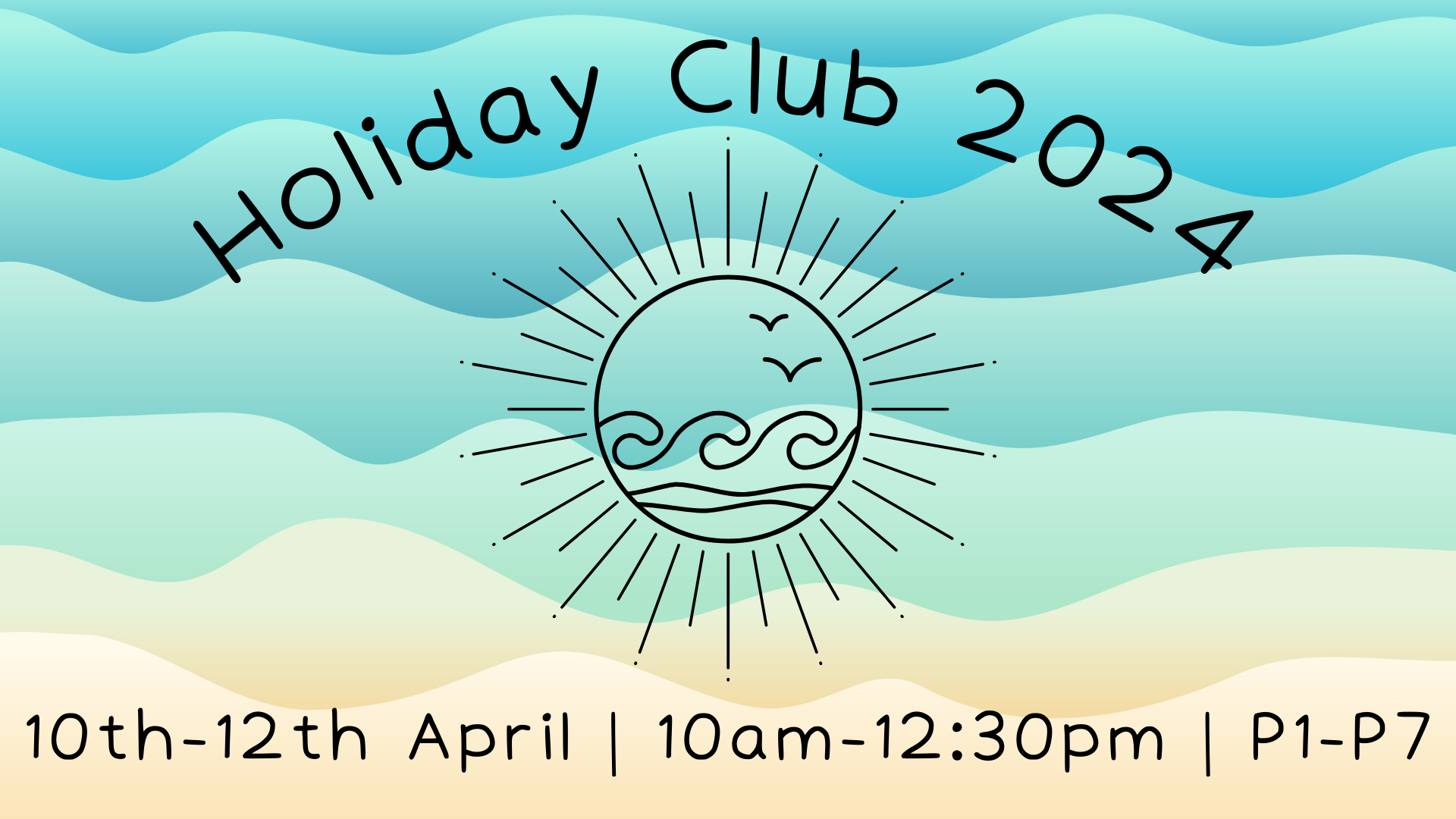 Holiday Club 2024 notice