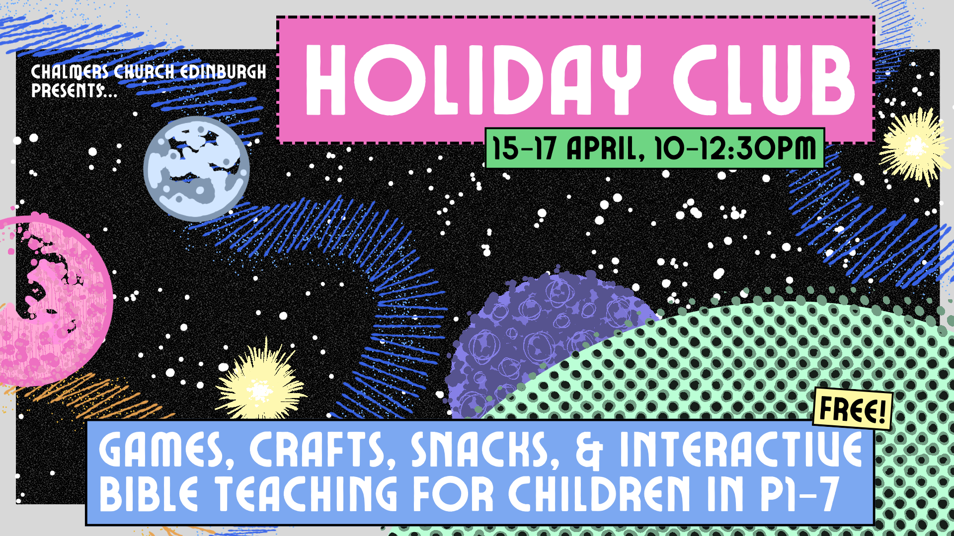 Holiday Club 2026 sunday notic